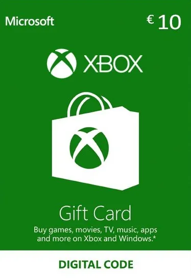 Xbox Gift Card €10,-